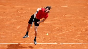 stefanosTsitsipasatMonteCarloMasters