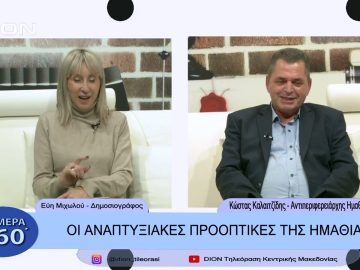 Οι αναπτυξιακές προοπτικές της Ημαθίας | Σήμερα σε 60΄| 10/11/22