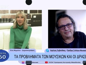 Τα προβλήματα των μουσικών και οι δράσεις | Σήμερα σε 60 | 05/12/22