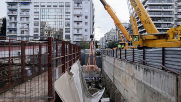 ΕΠΑΝΑΤΟΠΟΘΕΤΗΣΗ ΑΡΧΑΙΟΤΗΤΩΝ ΣΤΟΝ ΣΤΑΘΜΟ «ΑΓΙΑ ΣΟΦΙΑ» ΜΕΤΡΟ ΘΕΣΣΑΛΟΝΙΚΗΣ