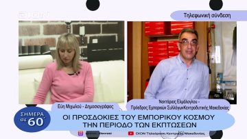 Οι προσδοκίες του εμπορικού κόσμου την περίοδο των εκπτώσεων | Σήμερα σε 60΄| 10/01/23