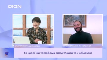 Ποιο το όραμα του domaine agrovision | Ξεκινάμε Μαζί | 10/02/2023
