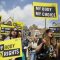 Amnesty International Activists Stage Abortion Rights Protest