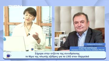 Σήμερα στην ατζέντα της συνεδρίασης το θέμα της πλωτής εξέδρας για το LNG | Ξεκινάμε Μαζί | 14/06/23