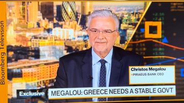 Piraeus Bank CEO Bloomberg TV