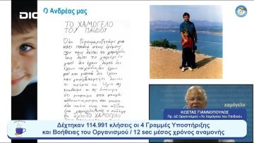 «Το Χαμόγελο του Παιδιού»:  Στήριξη σε 60.468 παιδιά και οικογένειές τους | Ξεκινάμε Μαζί | 17/07/23