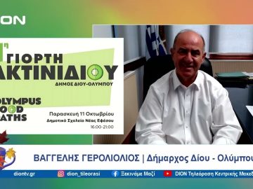 Ακτινίδιο, ο πράσινος χρυσός της Πιερικής γης | Ξεκινάμε Μαζί | 10/10/2024