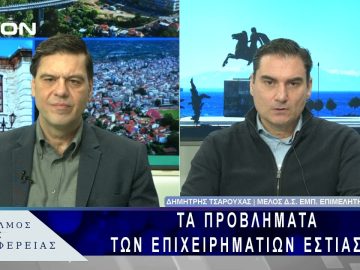 Τα προβλήματα των επιχειρηματιών εστίασης | 21/02/25