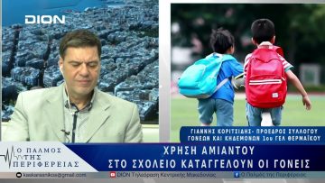 Χρήση αμίαντου στο σχολείο, καταγγέλουν οι γονείς | 17/03/25