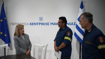250515 Παράδοση οχήματος με πυροσβεστικό εξοπλισμό από την Περιφέρεια Κεντρικής Μακεδονίας προς τη 2η ΕΜΑΚ Θεσσαλονίκης φωτό 3