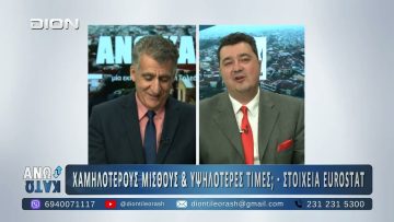 Δευτέρο μέρος ¨ΑΝΩ ΚΑΤΩ΄΄ Το δελτίο ειδήσεων … αλλιώς! | 11/11/2025