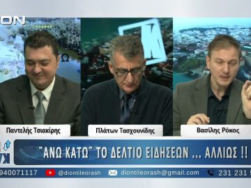 Δεύτερο μέρος ¨ΑΝΩ ΚΑΤΩ΄΄ Το δελτίο ειδήσεων … αλλιώς! | 24/11/2025