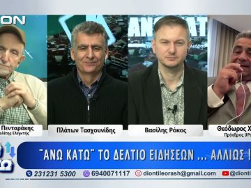 Πρώτο μέρος ΑΝΩ ΚΑΤΩ Το δελτίο ειδήσεων … αλλιώς! | 17/03/2026