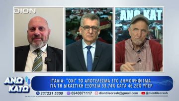 Ο Δ. Κούβελας στο πρώτο μέρος ΑΝΩ ΚΑΤΩ Το δελτίο ειδήσεων … αλλιώς! | 24/03/2026