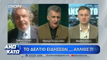 Ο Γ. Κόκκας στο δεύτερο μέρος ΑΝΩ ΚΑΤΩ Το δελτίο ειδήσεων … αλλιώς! | 27/04/2026